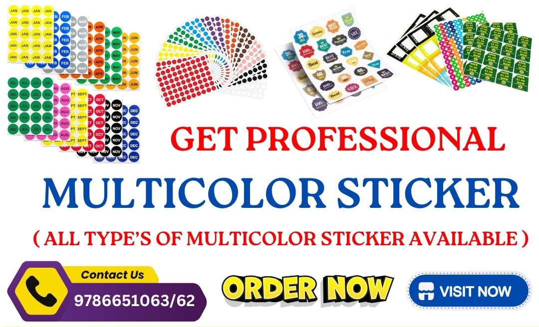 Multicolor Sticker